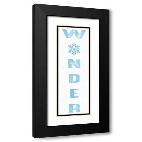Winter Wonder Black Modern Wood Framed Art Print with Double Matting by Prime, Marcus