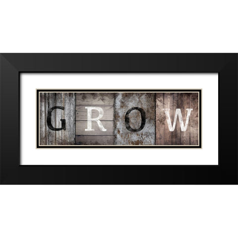 Natural Growth Black Modern Wood Framed Art Print with Double Matting by Prime, Marcus