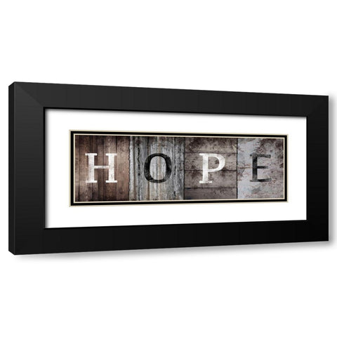 Natural Hope Black Modern Wood Framed Art Print with Double Matting by Prime, Marcus