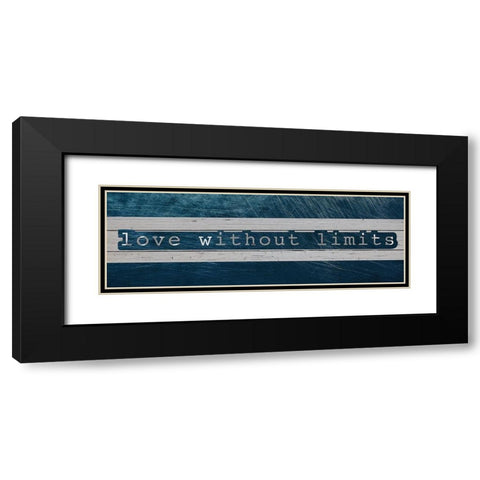Without Limits Black Modern Wood Framed Art Print with Double Matting by Prime, Marcus