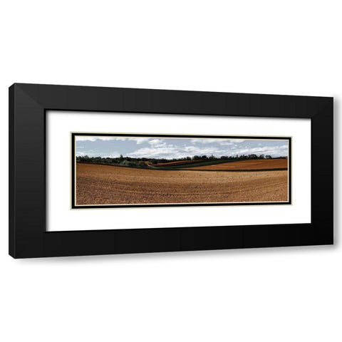 Fields Of Fall 1 Black Modern Wood Framed Art Print with Double Matting by Prime, Marcus
