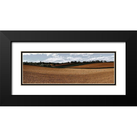 Fields Of Fall 1 Black Modern Wood Framed Art Print with Double Matting by Prime, Marcus