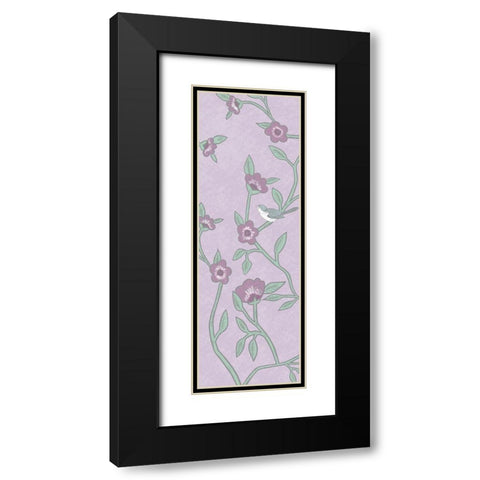 Natural Lilac 2 Black Modern Wood Framed Art Print with Double Matting by Prime, Marcus