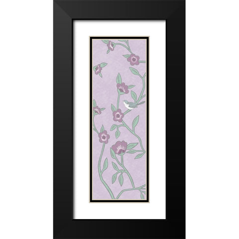 Natural Lilac 2 Black Modern Wood Framed Art Print with Double Matting by Prime, Marcus
