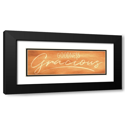 Goodness Gracious 1 Black Modern Wood Framed Art Print with Double Matting by Prime, Marcus