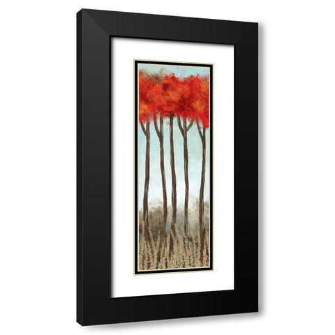 Autumn Passion 1 Black Modern Wood Framed Art Print with Double Matting by Prime, Marcus