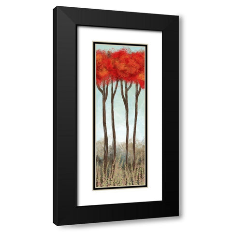 Autumn Passion 2 Black Modern Wood Framed Art Print with Double Matting by Prime, Marcus