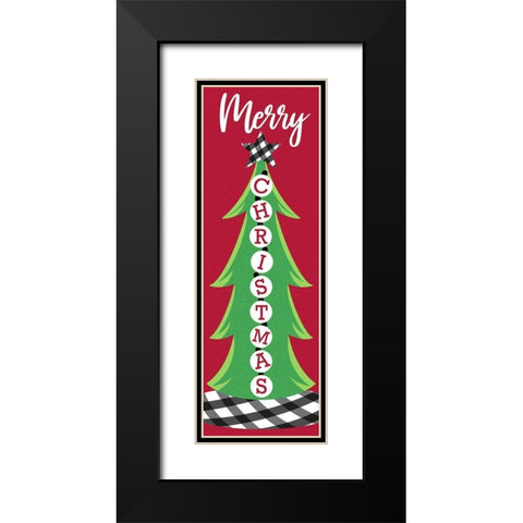 Merry Tree Black Modern Wood Framed Art Print with Double Matting by Prime, Marcus