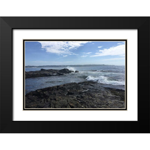 Morning Tide 2 Black Modern Wood Framed Art Print with Double Matting by Prime, Marcus