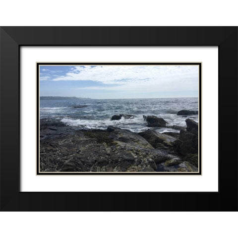 Morning Tide 3 Black Modern Wood Framed Art Print with Double Matting by Prime, Marcus