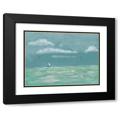 Minuscule World Black Modern Wood Framed Art Print with Double Matting by Prime, Marcus