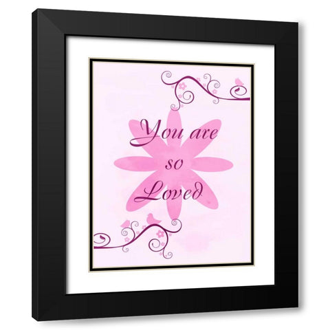 Loved Ones Black Modern Wood Framed Art Print with Double Matting by Prime, Marcus