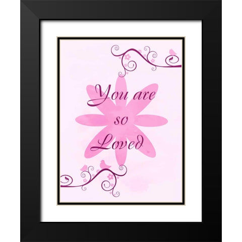 Loved Ones Black Modern Wood Framed Art Print with Double Matting by Prime, Marcus