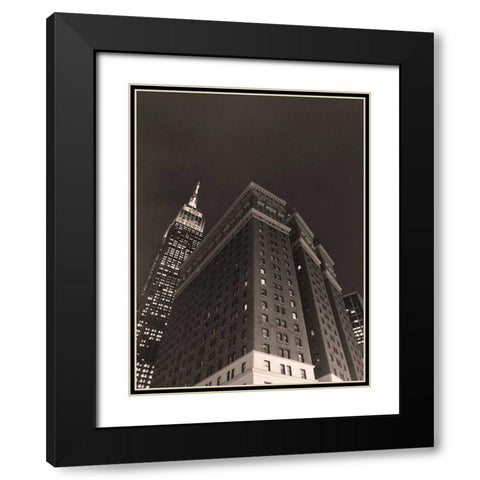 Among Giants Black Modern Wood Framed Art Print with Double Matting by Prime, Marcus