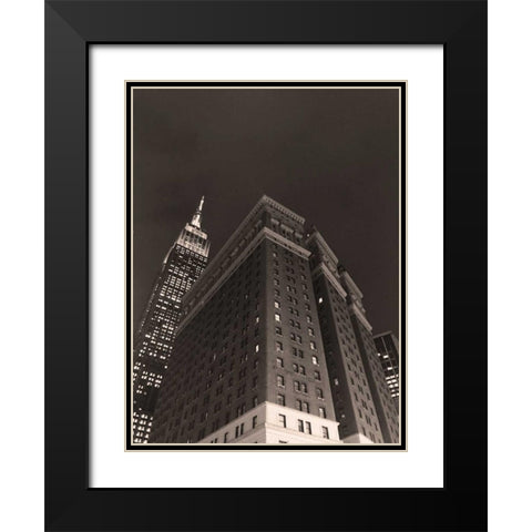 Among Giants Black Modern Wood Framed Art Print with Double Matting by Prime, Marcus
