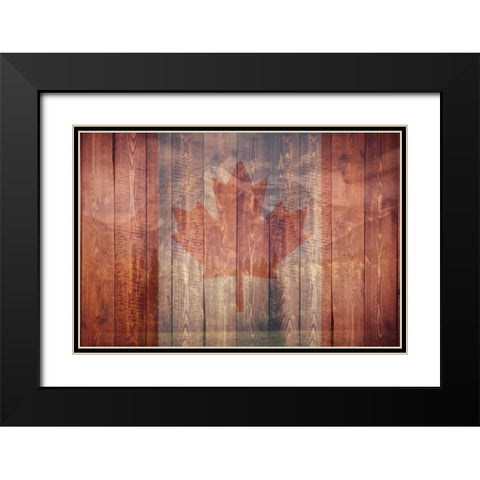 Majestic Canada Black Modern Wood Framed Art Print with Double Matting by Prime, Marcus
