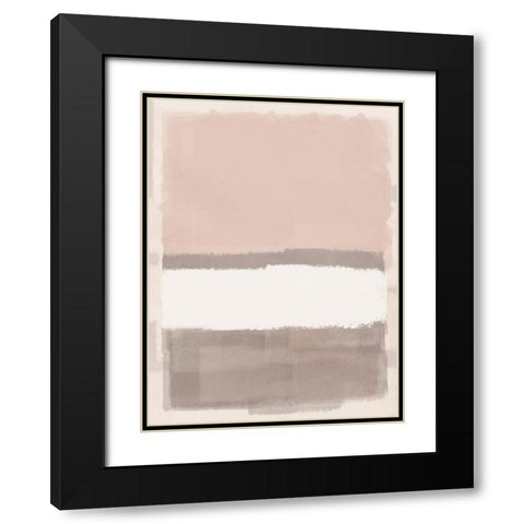 Clean Streaks 1 Black Modern Wood Framed Art Print with Double Matting by Prime, Marcus