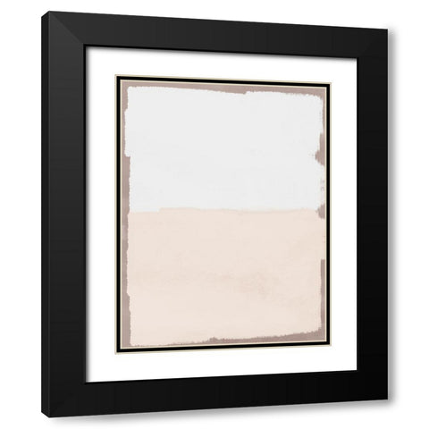 Clean Streaks 2 Black Modern Wood Framed Art Print with Double Matting by Prime, Marcus