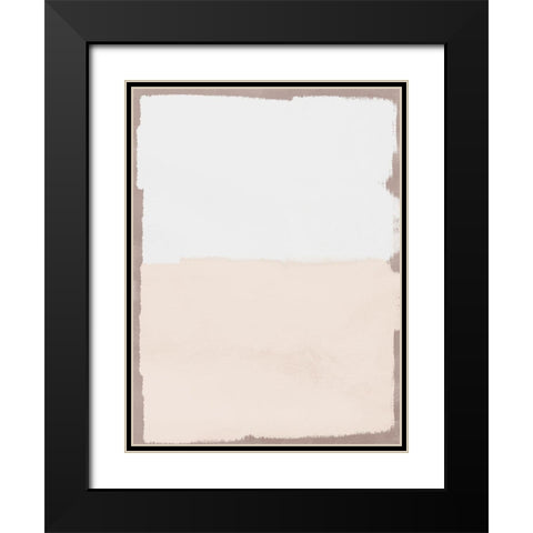 Clean Streaks 2 Black Modern Wood Framed Art Print with Double Matting by Prime, Marcus