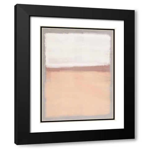 Clean Streaks 3 Black Modern Wood Framed Art Print with Double Matting by Prime, Marcus