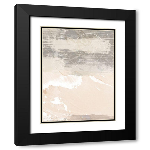 Coastal Slate 1 Black Modern Wood Framed Art Print with Double Matting by Prime, Marcus
