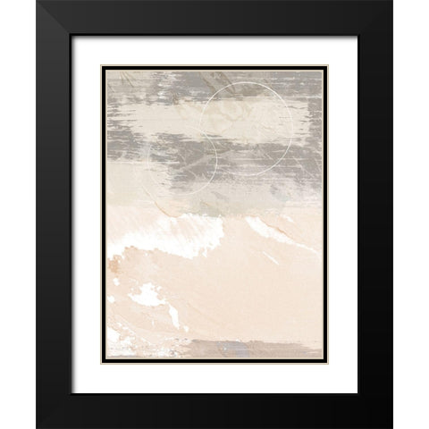 Coastal Slate 1 Black Modern Wood Framed Art Print with Double Matting by Prime, Marcus