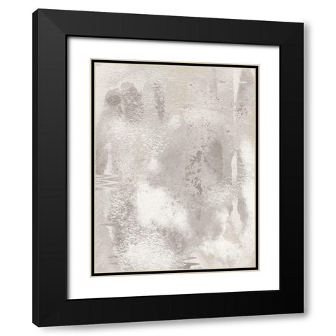 Stone Slate 1 Black Modern Wood Framed Art Print with Double Matting by Prime, Marcus