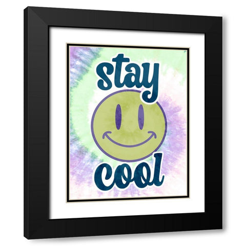 Stay Cool Black Modern Wood Framed Art Print with Double Matting by Prime, Marcus