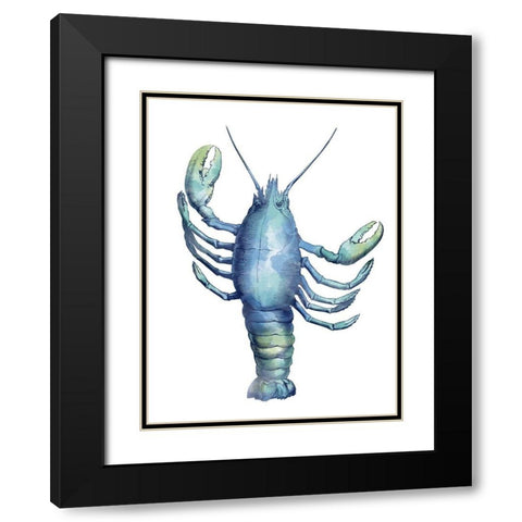 Sea Friends Black Modern Wood Framed Art Print with Double Matting by Prime, Marcus