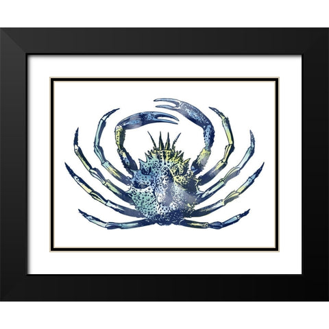 Sea Friends 2 Black Modern Wood Framed Art Print with Double Matting by Prime, Marcus