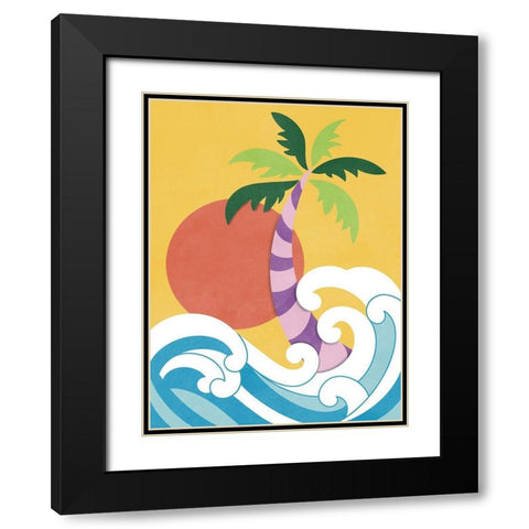 Magical Views Black Modern Wood Framed Art Print with Double Matting by Prime, Marcus