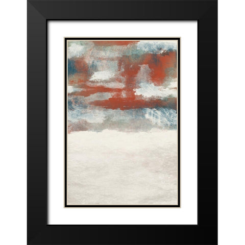 Smeared Brilliance Black Modern Wood Framed Art Print with Double Matting by Prime, Marcus