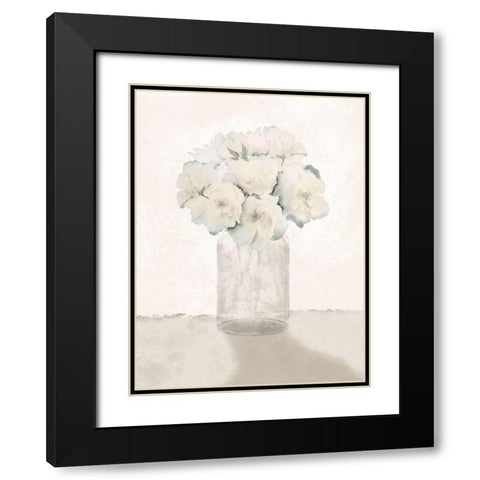 Welcoming Bouquet Black Modern Wood Framed Art Print with Double Matting by Prime, Marcus