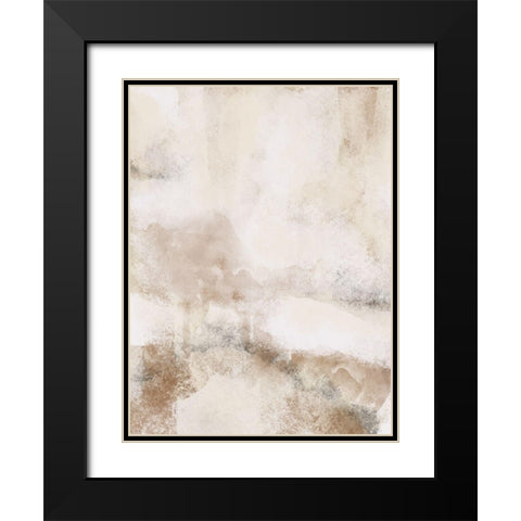 Casual Textures Black Modern Wood Framed Art Print with Double Matting by Prime, Marcus
