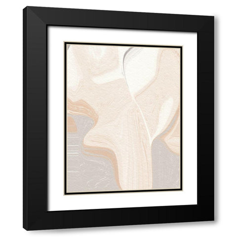 Stone Meditation Black Modern Wood Framed Art Print with Double Matting by Prime, Marcus