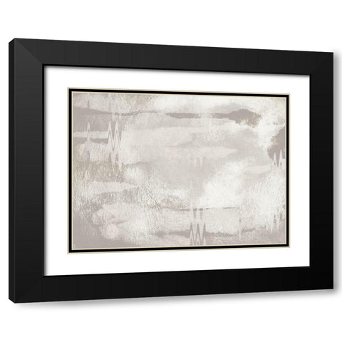 Soft Slate 1 Black Modern Wood Framed Art Print with Double Matting by Prime, Marcus