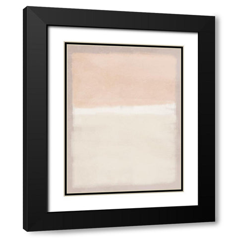 Restful Streaks 1 Black Modern Wood Framed Art Print with Double Matting by Prime, Marcus