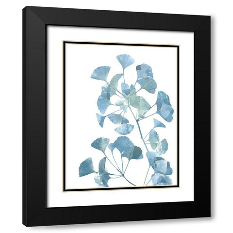 Ginko Life 2 Black Modern Wood Framed Art Print with Double Matting by Prime, Marcus