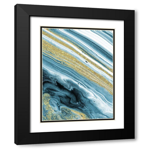 Atmospheric Golden Conclusions 1 Black Modern Wood Framed Art Print with Double Matting by Prime, Marcus