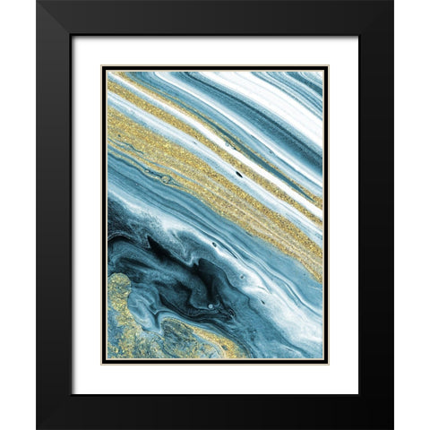 Atmospheric Golden Conclusions 1 Black Modern Wood Framed Art Print with Double Matting by Prime, Marcus