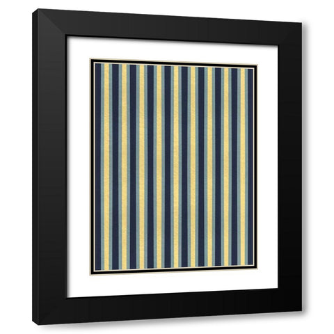 Parallel Separation Black Modern Wood Framed Art Print with Double Matting by Prime, Marcus