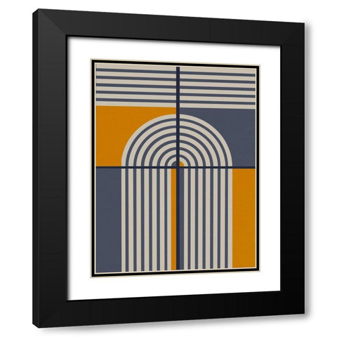 Northwest Structure 2 Black Modern Wood Framed Art Print with Double Matting by Prime, Marcus