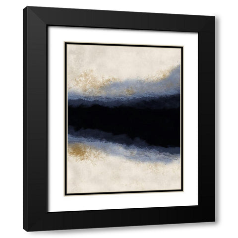 Deep Cavern Black Modern Wood Framed Art Print with Double Matting by Prime, Marcus