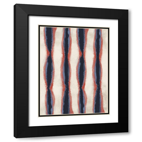 Portal Fractures Black Modern Wood Framed Art Print with Double Matting by Prime, Marcus