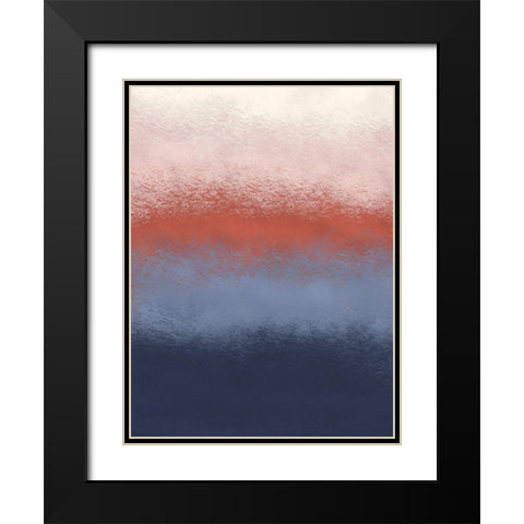 Modern Rise Black Modern Wood Framed Art Print with Double Matting by Prime, Marcus