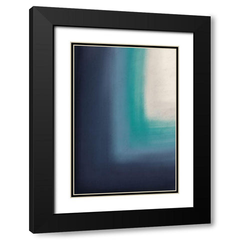 Gradient Doorway Black Modern Wood Framed Art Print with Double Matting by Prime, Marcus
