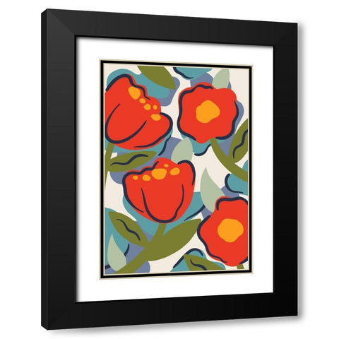 Urban Garden Black Modern Wood Framed Art Print with Double Matting by Prime, Marcus