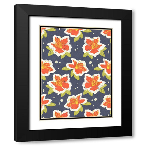 Vintage Beauty 1 Black Modern Wood Framed Art Print with Double Matting by Prime, Marcus