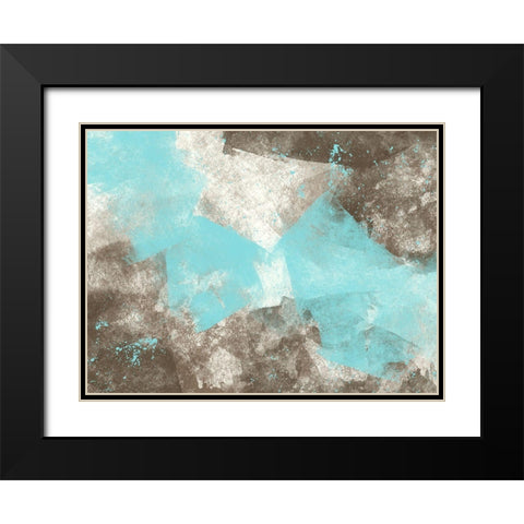 High Top Coastal View Black Modern Wood Framed Art Print with Double Matting by Prime, Marcus