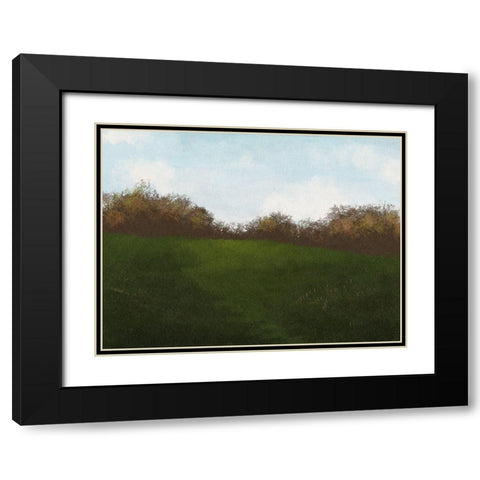 Solitude Walk 2 Black Modern Wood Framed Art Print with Double Matting by Prime, Marcus